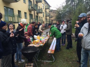 Städdagen 2016 våren - korvgrillningen2